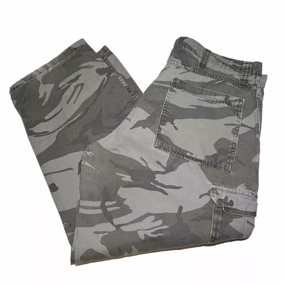 Wrangler Camo Denim Jeans 70LEWST Tag 38x30 Actual 38x28 Hiking Hunting Camp - Picture 5 of 15